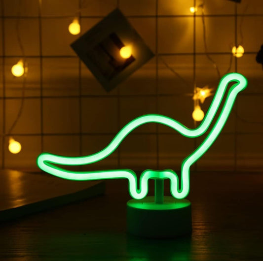 Free Standing Neon Light Dinosaur