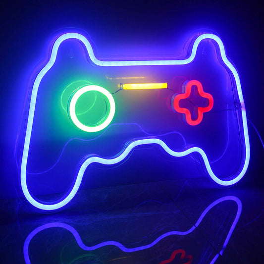 Playstation Game Controller Neon Light