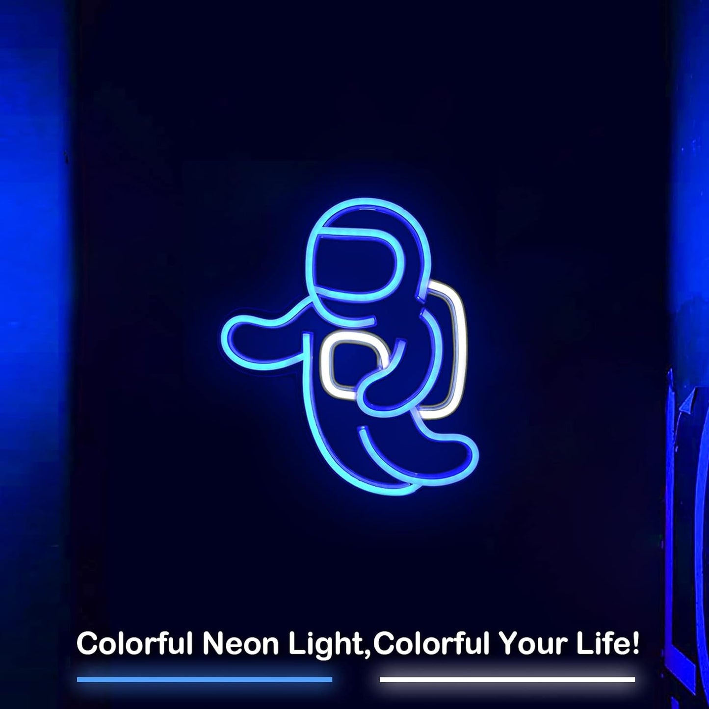 Astronaut Neon Light