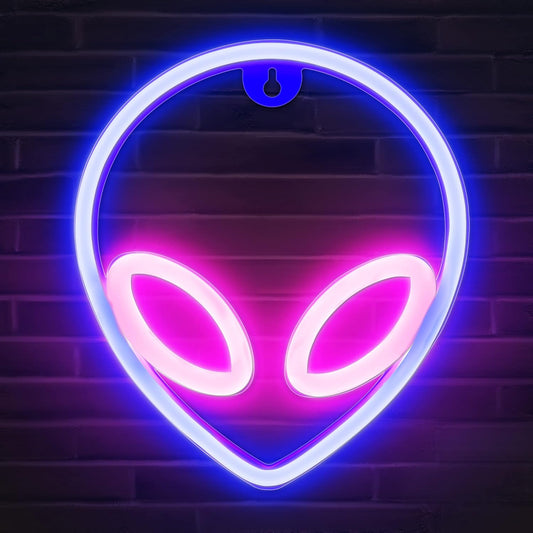 Alien Led Neon Sign for Wall Decor