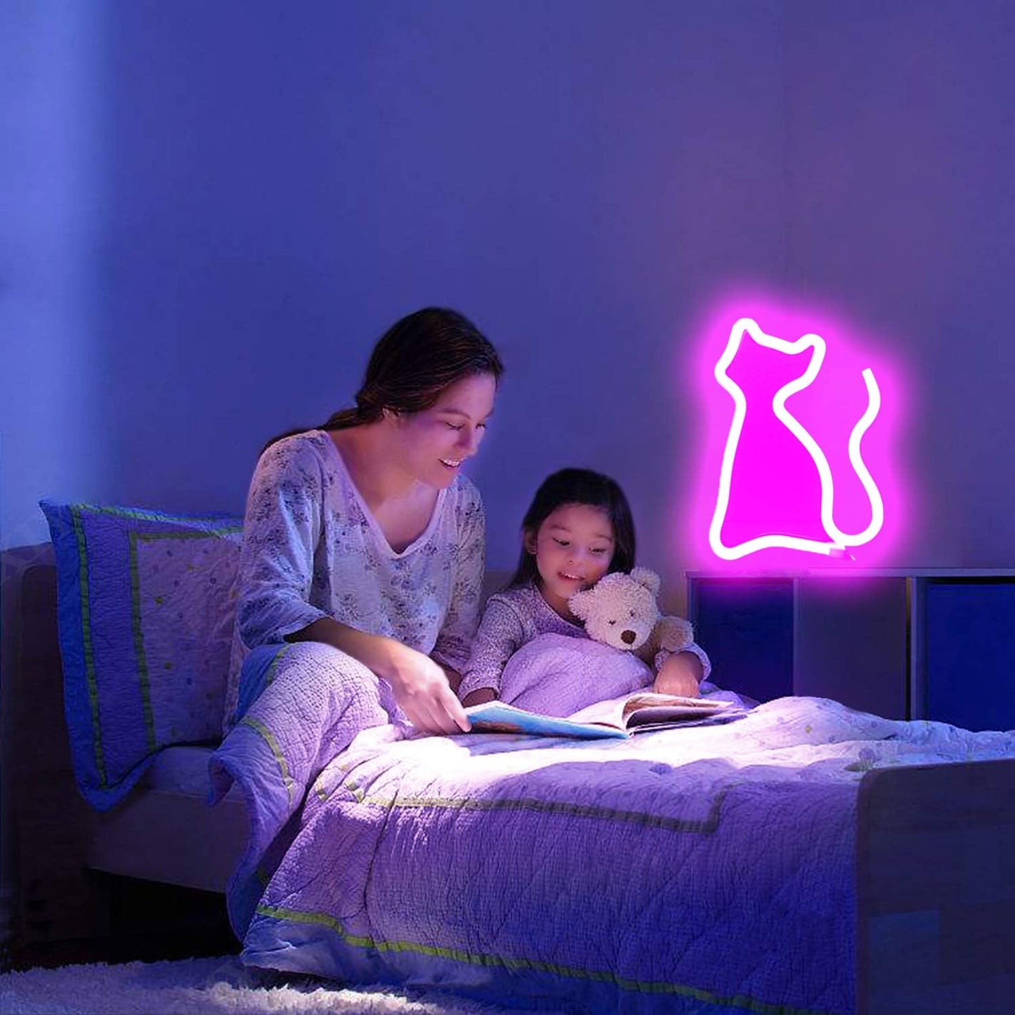 Cute Cat Neon Light