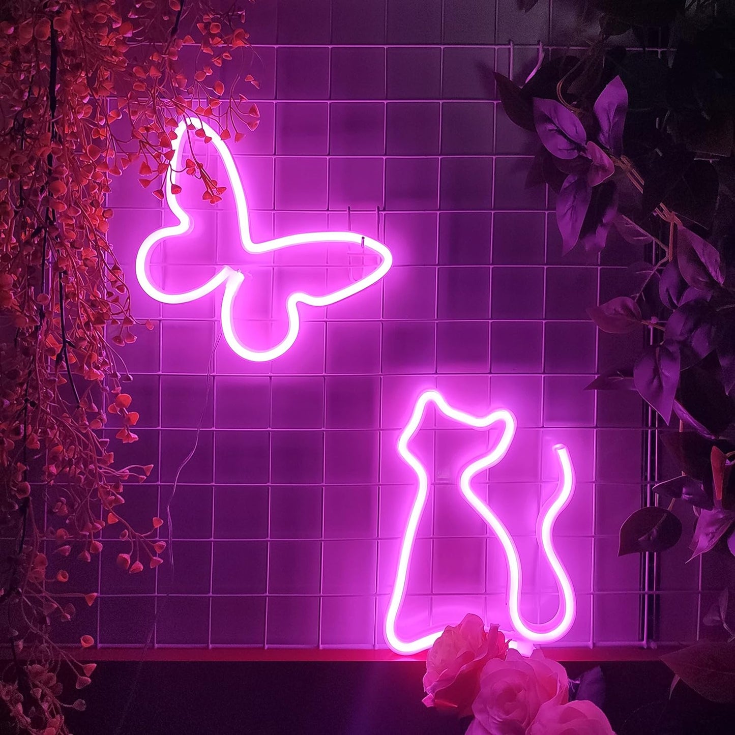 Cute Cat Neon Light