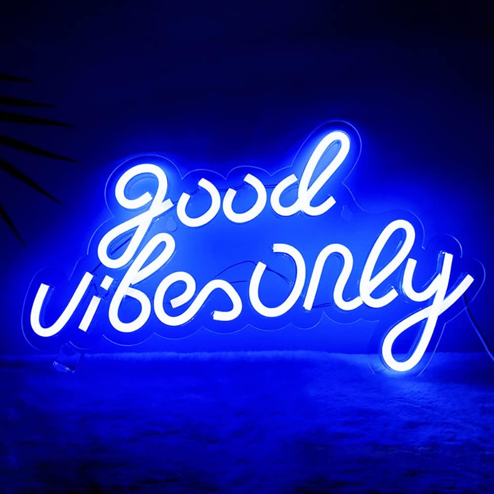 Good Vibes Only LED Neon Light