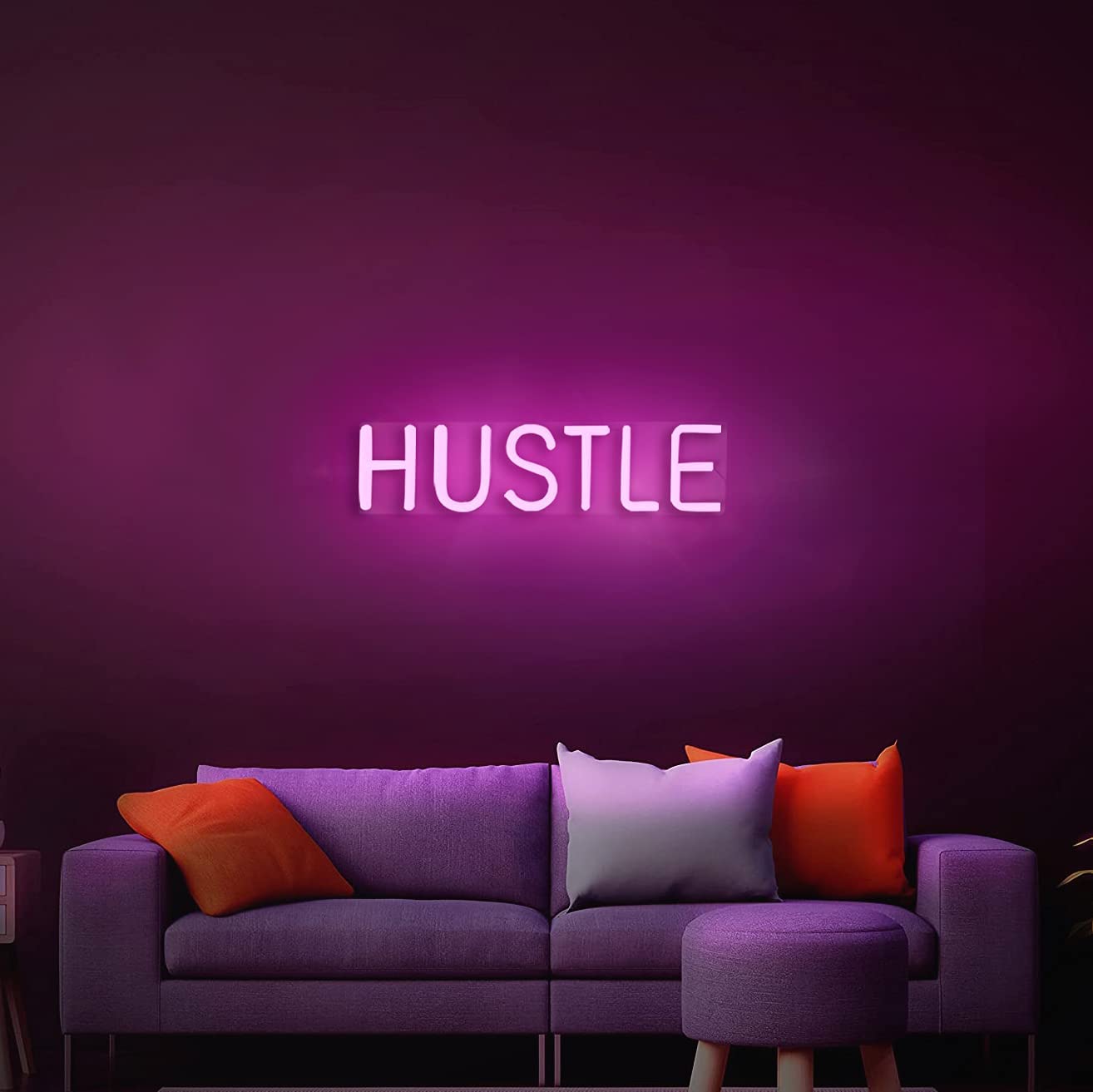 Hustle Neon Light