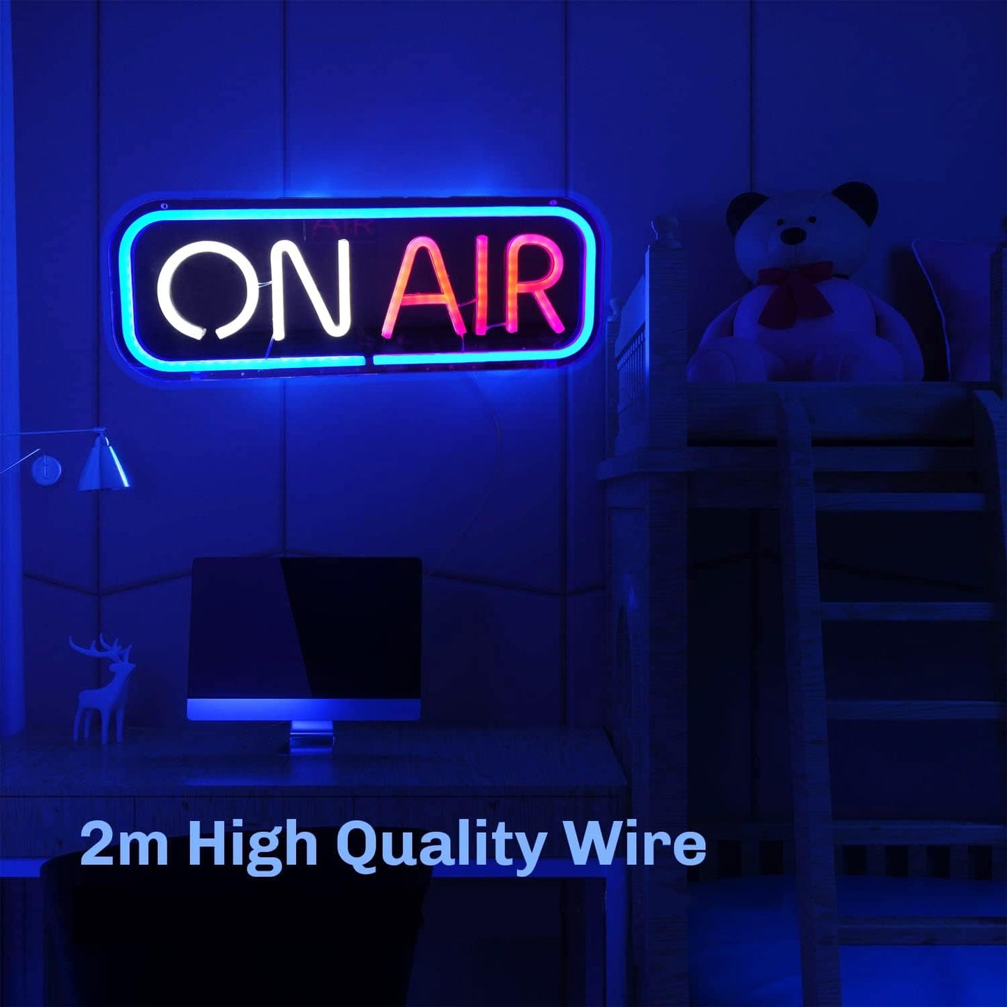 On Air Neon Lights for Twiter, Tiktok, Youtube Streamers and Gamers